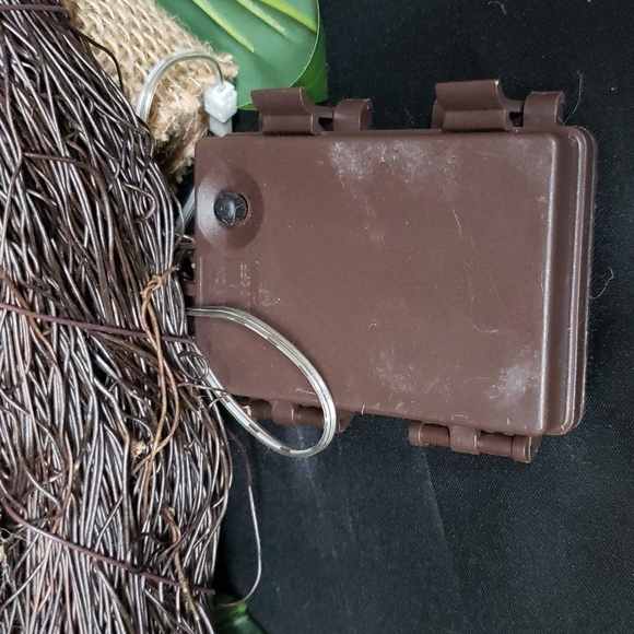 Martha Stewart NWT Pumpkins and Pine Cones Lighted Wreath - Picture 6 of 8